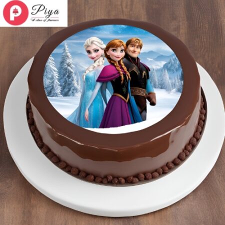 The Frozen Photo Chocolate Cake