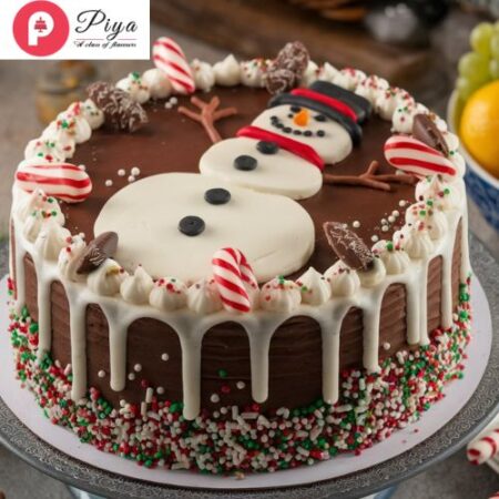 Creamy Chocolate Christmas Cake