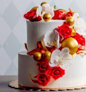 2 Tier Cakes