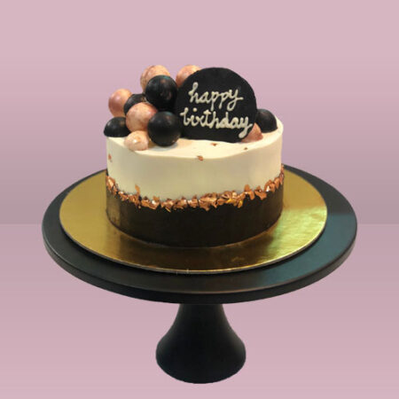Chocolate Fault line Cake