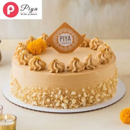 Happy Bhai Dooj Butterscotch Cake