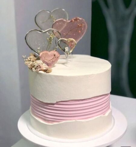 Sprinkle Fault Line Cake
