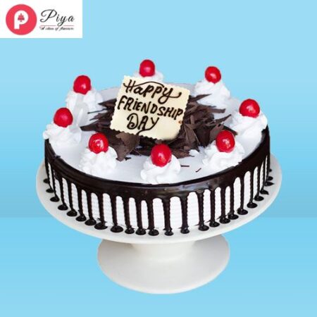 Friendship Day black forest cake