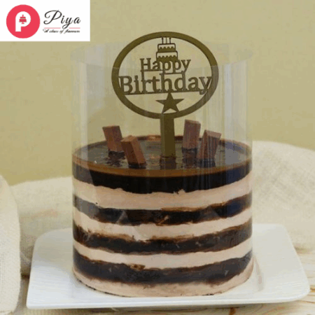 Birthday Kitkat Pull-Me-Up Cakes