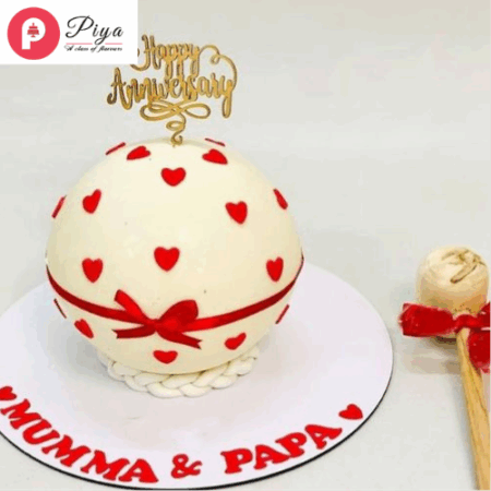 White Chocolate Pinata Cake