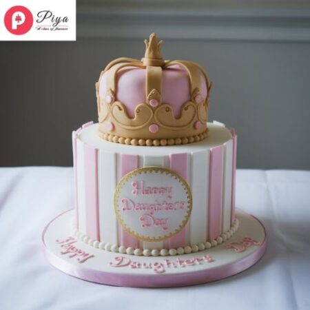 Royal Princess Crown Cake