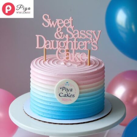 Sweet & Sassy Daughter's Cake