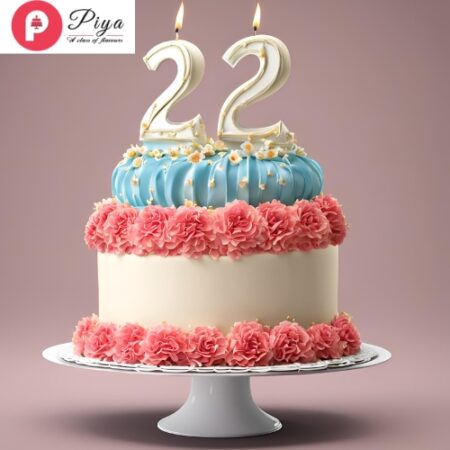 22nd Birthday Cake