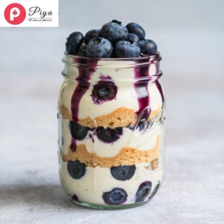 Blueberry Jar Cake