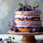 Blackberry Lavender Cake