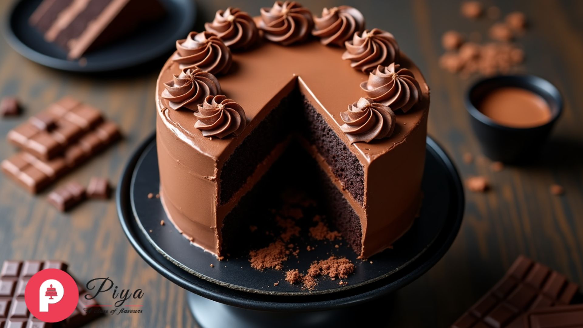triple chocolate cake