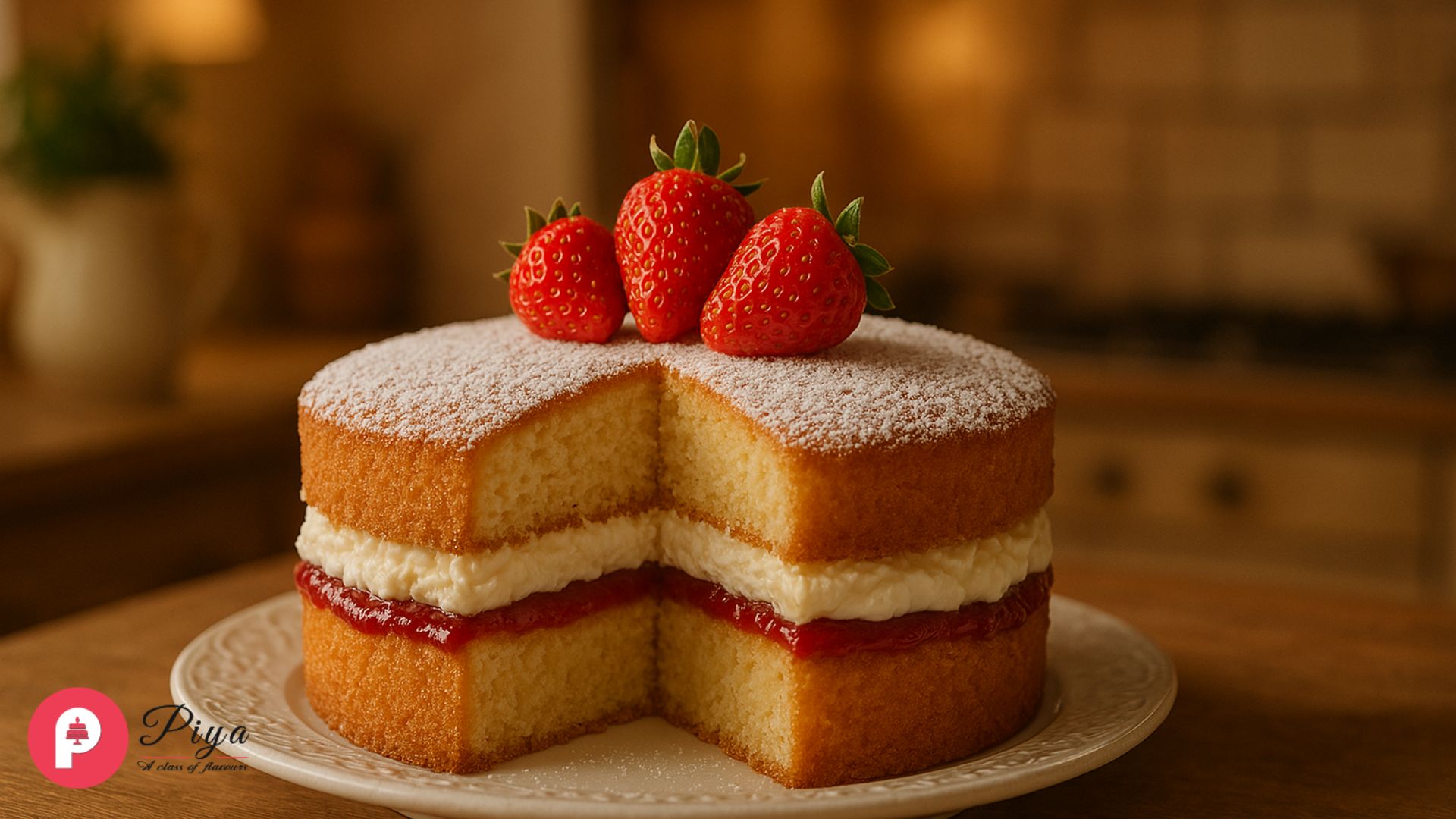victoria sponge cake